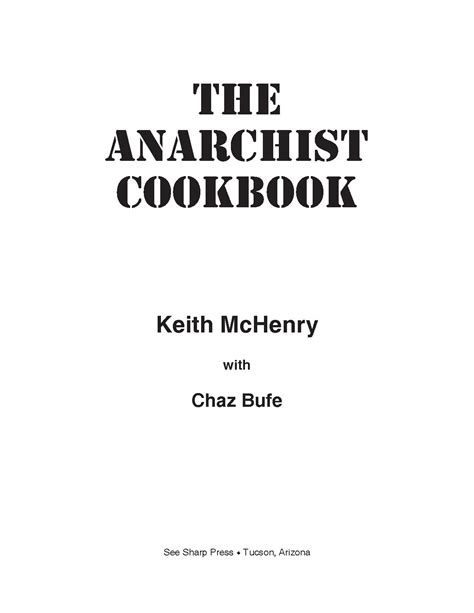 Anarchist cookbook pdf عربي مترجم